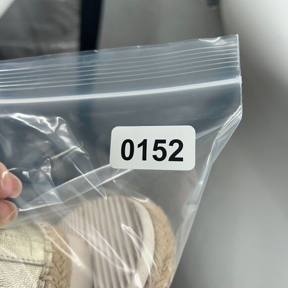 Gentle Souls Women's 10 Lara A-Line Sporty 2 Espadrilles Gold Leather Flats - Picture 15 of 15